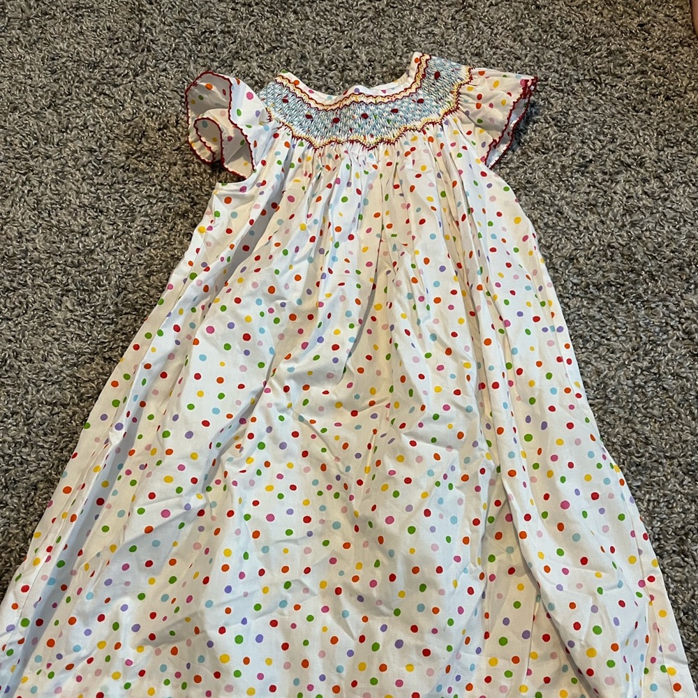 Smocked Party Dress